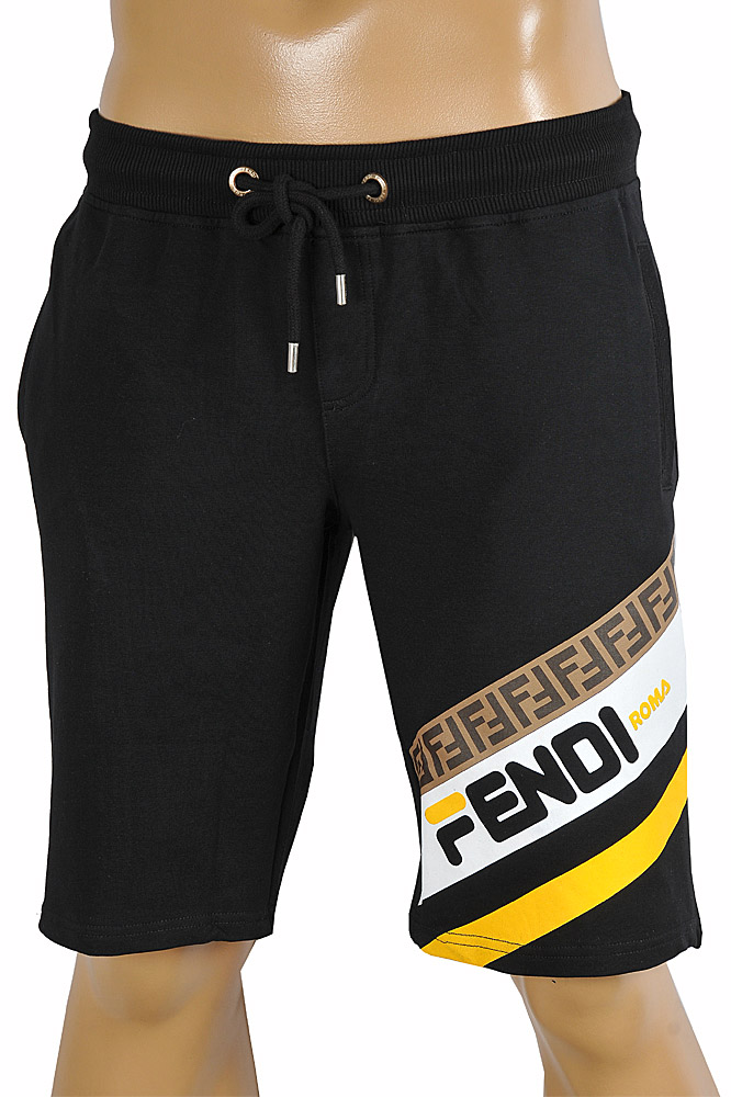 Mens Designer Clothes | FENDI menâ??s cotton shorts 102
